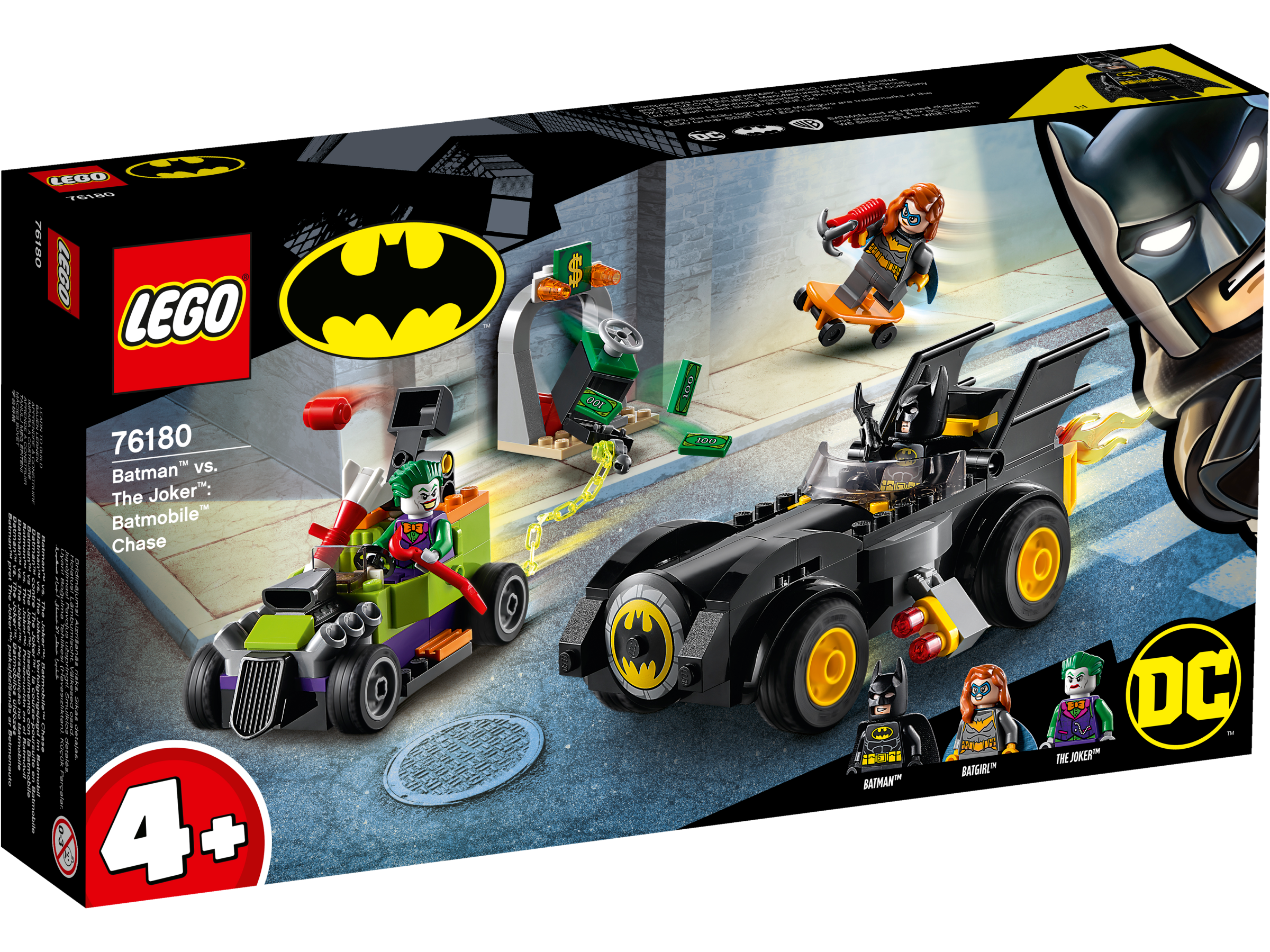 Lego dc 76264 inseguimento sulla batmobile: batman vs. the joker