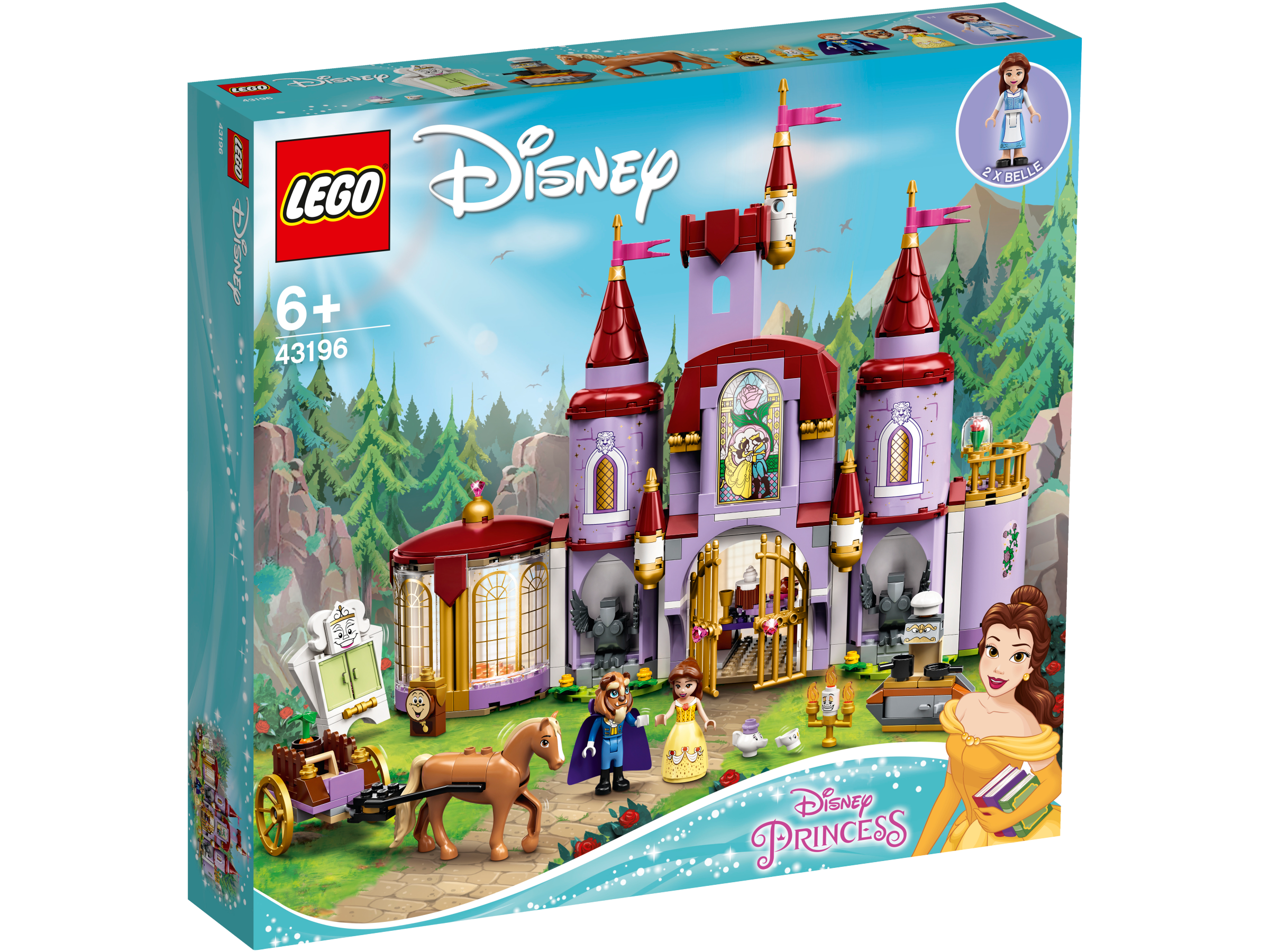 Lego Disney 43214 Principessa Rapunzel Rotante